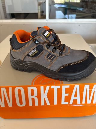 Zapatos seguridad WORKTEAM grises