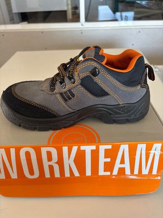 Zapatos seguridad WORKTEAM grises