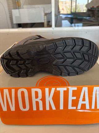 Zapatos seguridad WORKTEAM grises