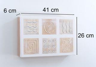 Tapa de Contador Pintada, en Madera Clara