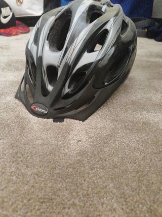 Casco bici - Negro y Gris