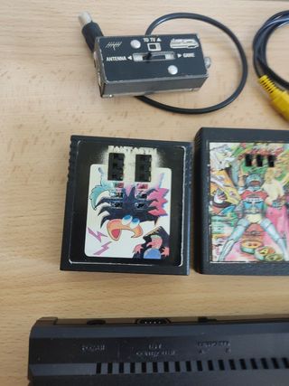 Atari 2600 Clon: Consola + 2 juegos