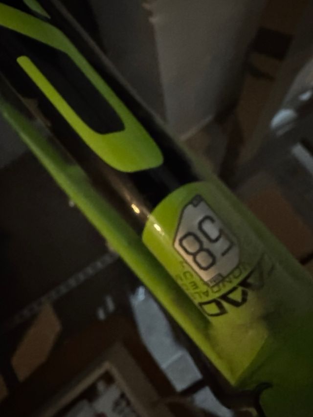 Bicicleta Cannondale xl carretera