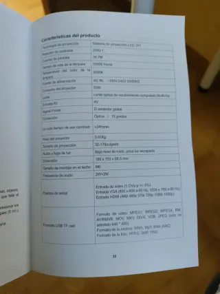 Proyector Mini XuanPad Full HD