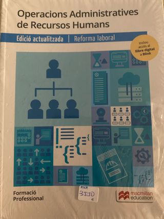 Libro de texto en formato físico de Operacions ...
