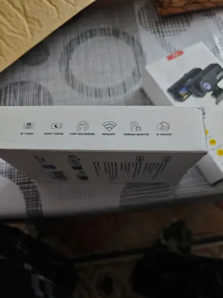 Cámara salpicadero 4K WiFi