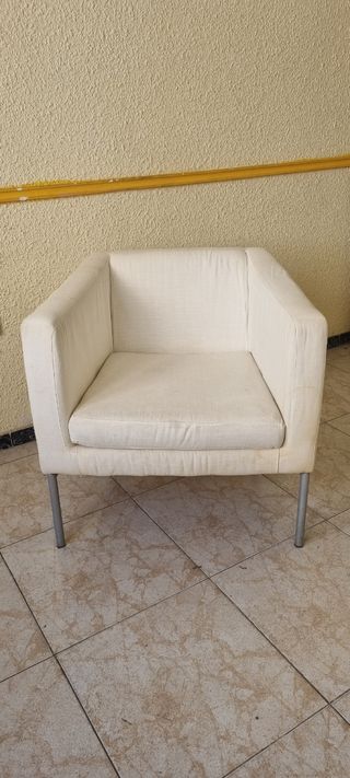 Sillón Ikea blanco - Cómodo