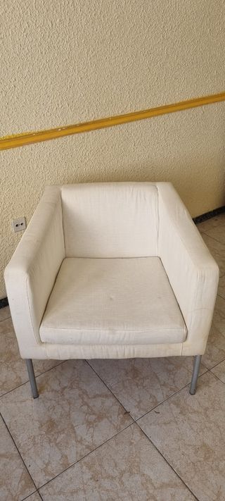 Sillón Ikea blanco - Cómodo