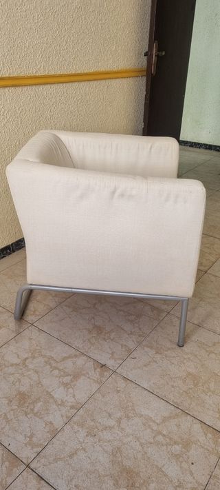 Sillón Ikea blanco - Cómodo