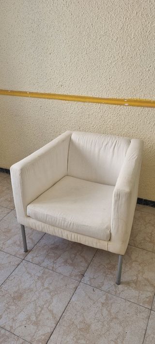 Sillón Ikea blanco - Cómodo