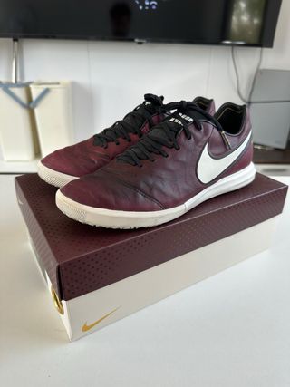 Zapatillas Nike Tiempo Pirlo IC Marrón