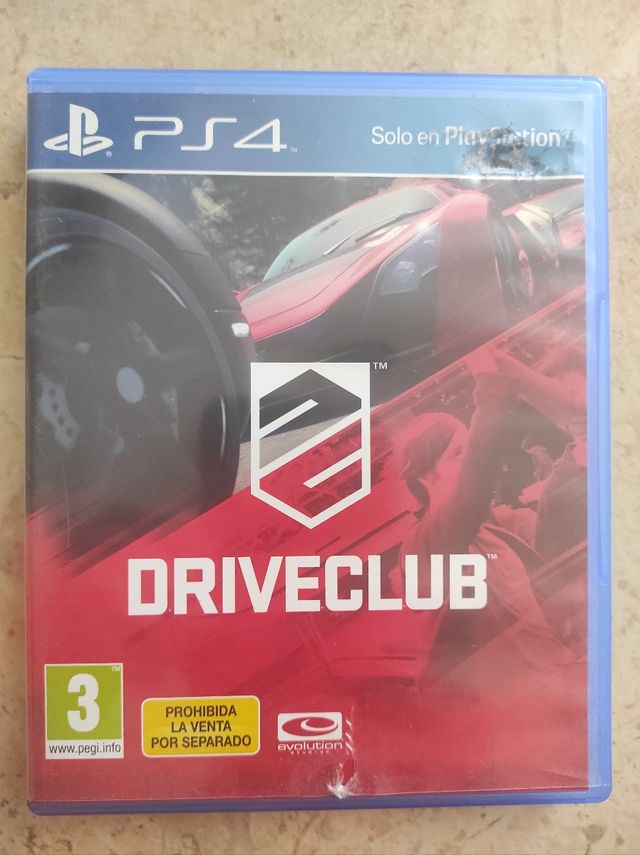 DriveClub PS4 (PlayStation 4).