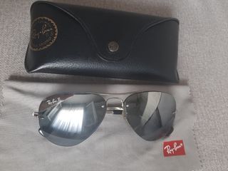Ray-Ban Aviator - Gafas Plata