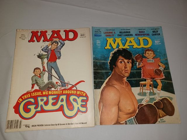 Lote de Revistas MAD + CRACKED (Años 70 y 80)