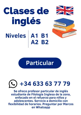 Profesor / Clases particulares de inglés