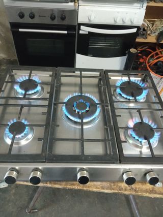 Encimera gas butano 5 fuegos