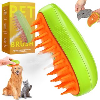Cepillo Masaje Perro Gato - 3 en 1