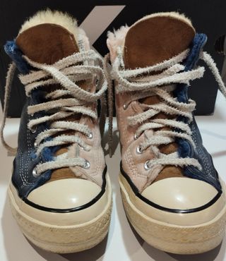 Converse Chuck Taylor: Azul & Rosa