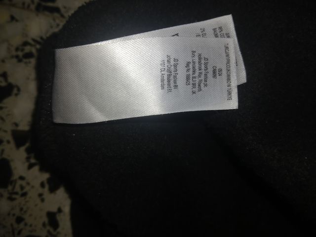 Sudadera Supply negra c/flamas