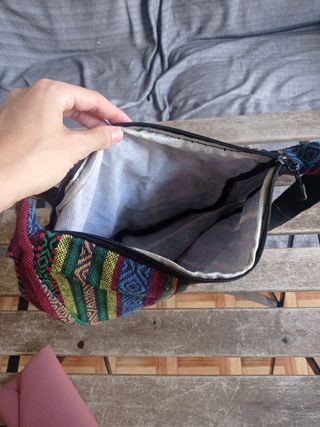 Bolso bandolera multicolor
