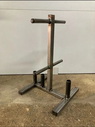 Soporte discos pesas 28 mm decathlon