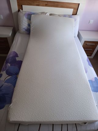 Topper viscoelástico cama de 90 
