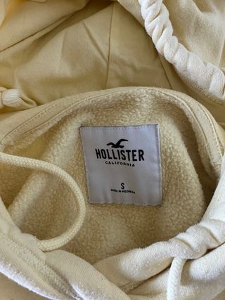 Sudadera Hollister amarilla de mujer - nueva 