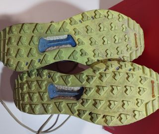 Zapatillas Terrex Mujer Beige-Azul