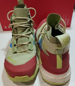 Zapatillas Terrex Mujer Beige-Azul