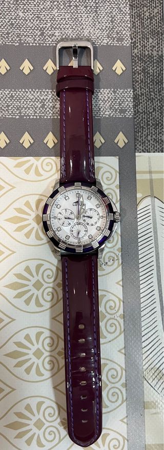 Reloj Lotus Mujer - Correa Morada
