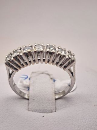 Anillo oro 18k diamantes