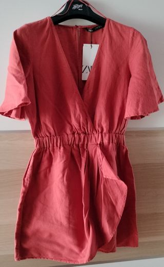 Mono Zara color naranja - Talla S