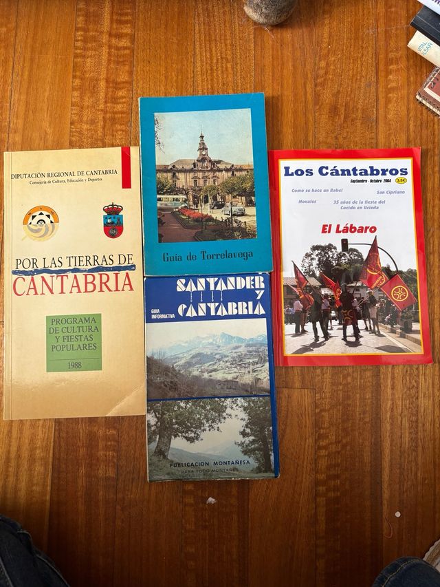 Libros de Cantabria