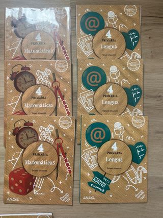 libros de cuarto de primaria 