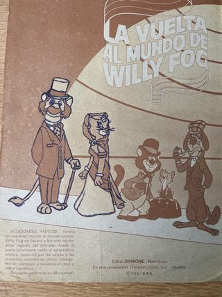 Álbum Willy Fog Danone