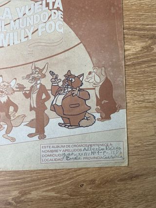 Álbum Willy Fog Danone