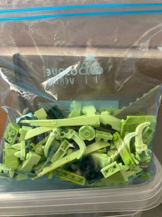 Lego Verde - Piezas sueltas