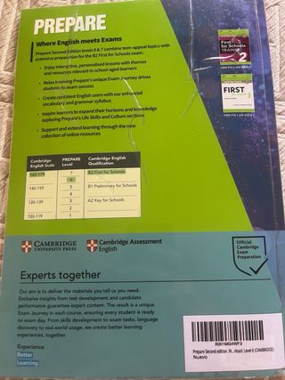 Prepare Level 6 Workbook with Audio Download