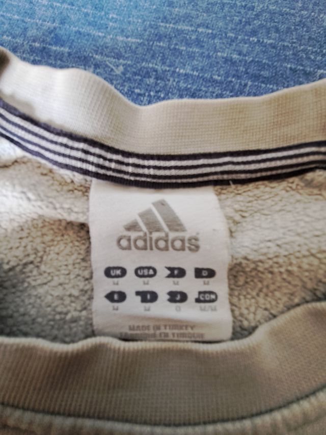 SUDADERA ADIDAS ORIGINAL GRIS