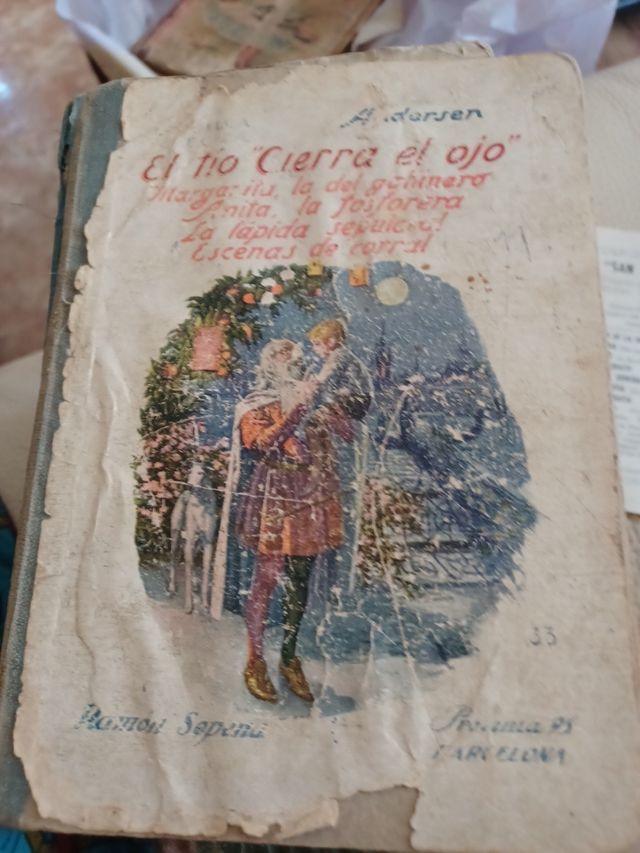 Lote de libros antiguos y enciclopedia Alvarez 2º.