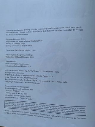 El secreto de la esfinge: Cómic Geronimo Stilton 3