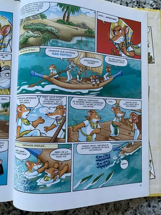 El secreto de la esfinge: Cómic Geronimo Stilton 3