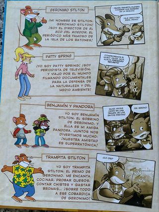 El secreto de la esfinge: Cómic Geronimo Stilton 3