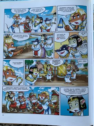 El secreto de la esfinge: Cómic Geronimo Stilton 3