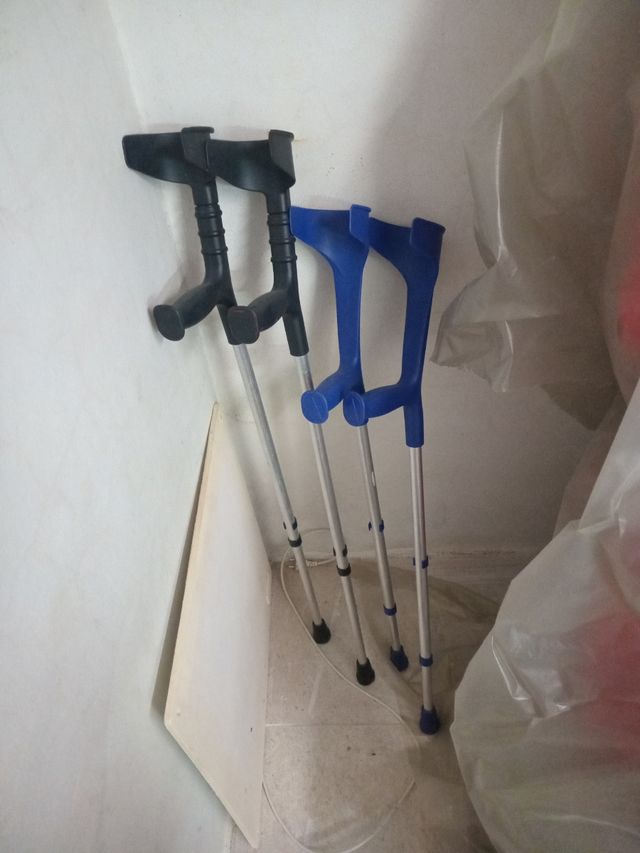 2 Muletas Ajustables