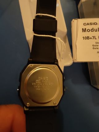 Reloj Casio F-91W negro nuevo