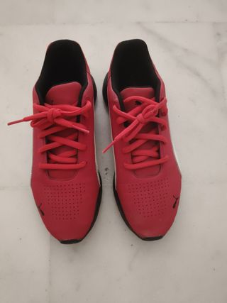 Zapatillas Puma Ferrari rojas