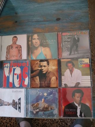 9 CDs - Pop Latino & Tango