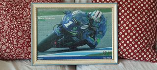 Puzzle Dani Pedrosa MotoGP enmarcado