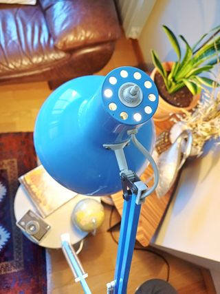 Flexo vintage azul - Lámpara escritorio